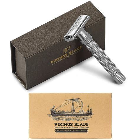 The Emperor Adjustable Safety Razor – Vikings Blade