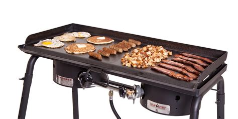 Camp Chef SG60 Deluxe Steel Fry Griddle (Steel/Silver): Amazon.ca: Patio, Lawn & Garden