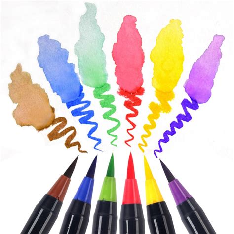 Watercolor Brush (Set of 20) – Stationery Pal