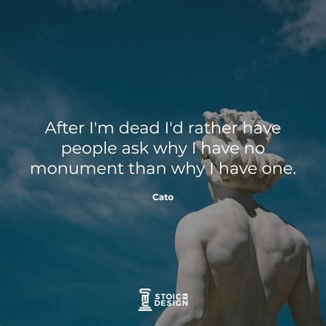 The Best Cato Stoicism Quotes - (Image/Video) Stoic by design