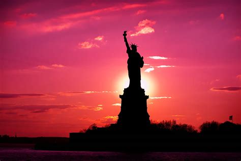 Statue of Liberty Sunset – Real Conversations