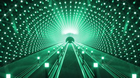 C4d Three-dimensional Simple Tunnel Space Technology Powerpoint Background For Free Download ...