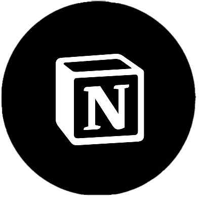 Notion round logo transparent PNG - StickPNG