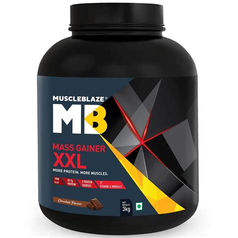 MuscleBlaze Mass Gainer XXL | NUTRABAY™