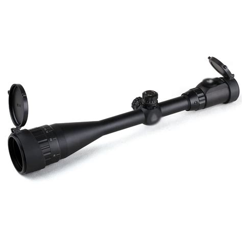 6 24X50 High Quality Full Size AO Mil dot RGB Zero Locking/ Resetting Rifle Scope Riflescope ...