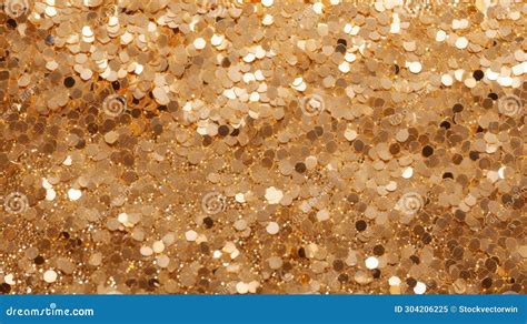 Metallic Glitter Gold Background Stock Image - Image of ornate, shimmer: 304206225