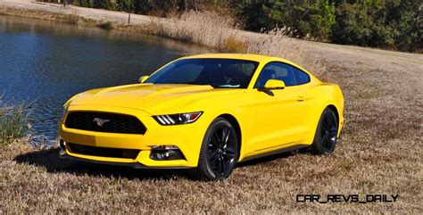 2015 Ford Mustang EcoBoost in Triple Yellow 140