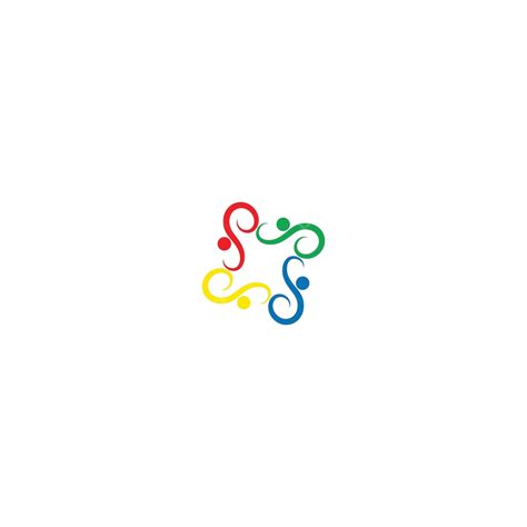 Communitygroup Logo Icon Holding Star Diversity Vector, Holding, Star ...