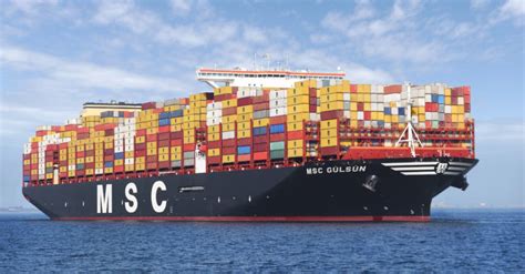 World's Largest Container Ship, MSC Gülsün, Arrives In Europe | ESM Magazine