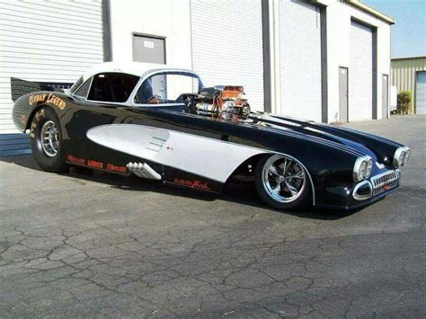 C1 Corvette Funny Car | Drag racing cars, Funny car drag racing, Drag cars