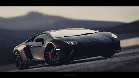 Black Lamborghini Aventador 4K HD Wallpapers - Wallpaper Cave