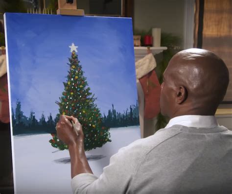 Terry Crews Painting A Christmas Tree Is The Only Thing That Matters - Funny Or Die