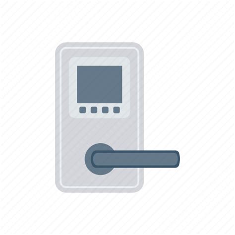 Digital, door, lock, security icon - Download on Iconfinder