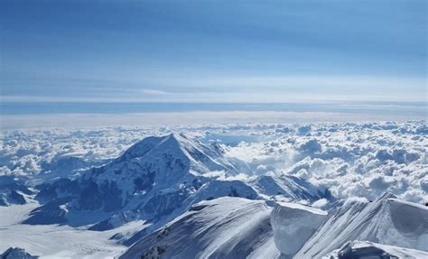 View from Denali summit [OC] [1188x720] : r/EarthPorn