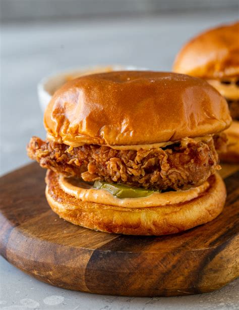 DIY Popeyes Chicken Sandwich | Gimme Delicious