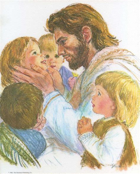 JESUS WITH CHILDREN- CATHOLIC PRINTS PICTURES - Catholic Pictures