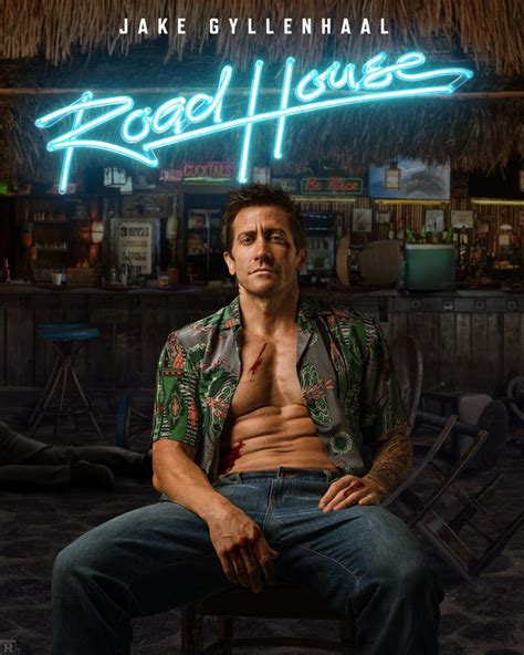 Jake Gyllenhaal's Road House Character Revealed In Bloody, Easter Egg-Filled Remake Poster