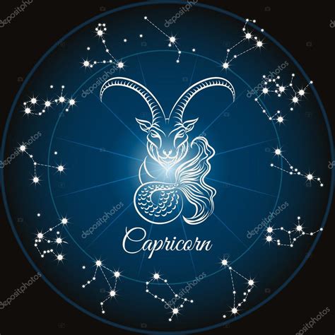 Zodiac capricorn sign Stock Vector Image by ©vectortatu #112851606