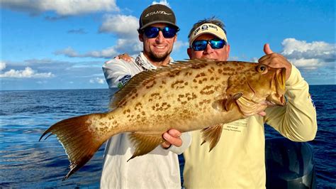 SAVED THE TRIP with Scamp Grouper! (Catch Clean and Cook) - YouTube