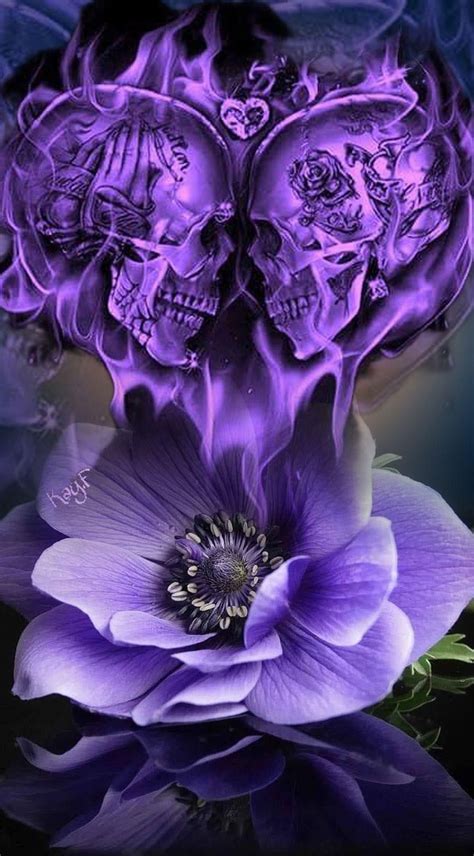 Pin by Tove Irene Hellingsrud on SkullArt By Tove Irene | Cute flower wallpapers, Love wallpaper ...