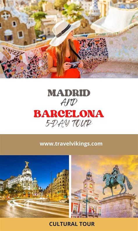 2-in-1 Madrid and Barcelona 5-day Tour from $346!