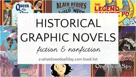 Thrilling Historical Graphic Novels: Fiction and Nonfiction