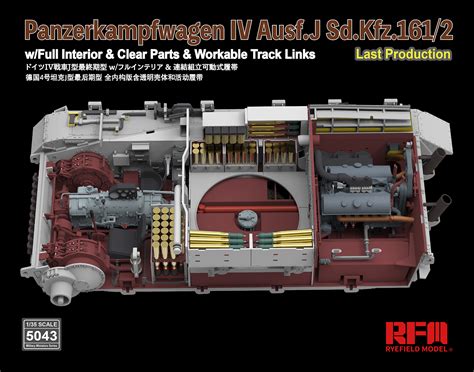 Panzer IV Ausf.J last production - full interior | RFM5043