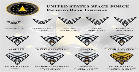 Space Force Ranks Chart