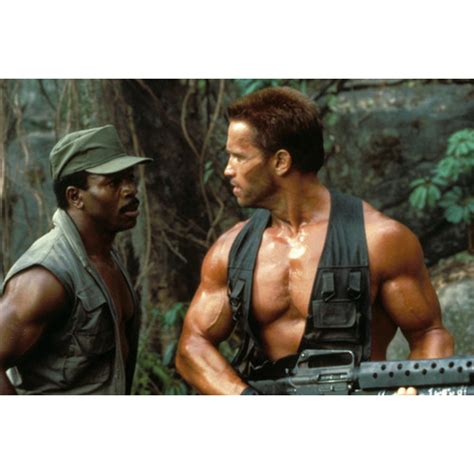 Predator Arnold Schwarzenegger Carl Weathers 24X36 Poster - Walmart.com - Walmart.com