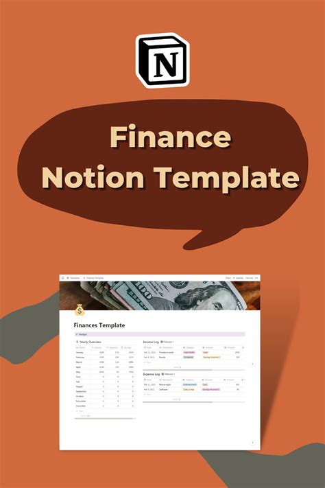 Notion Template Finance & Budget Planner Monthly Budget | Etsy in 2021 ...