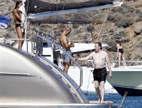 Shirtless Elon Musk vacations in Mykonos on luxury yacht