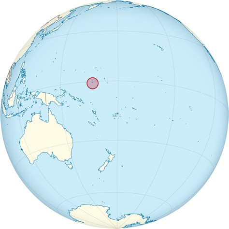 Nauru World Map