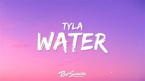 Tyla - Water (Lyrics) - YouTube