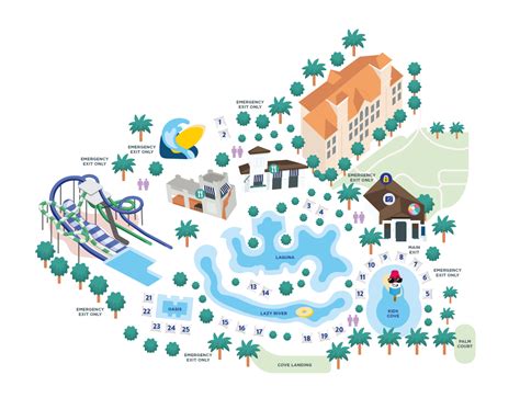 Tidal Cove Waterpark Map