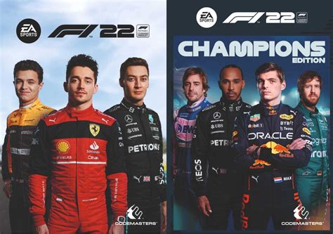 F1 22 - Cover for Standard and Champions Edition : r/F1Game