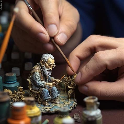 Tips for Painting Miniatures with Acrylics: Techniques and Materials ...