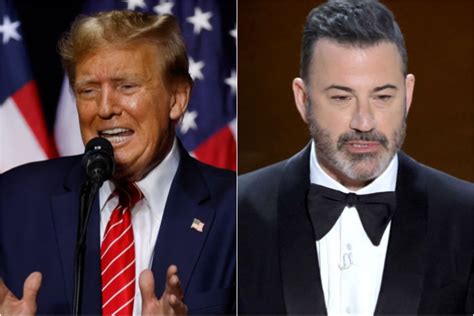 Trump weighs in on Jimmy Kimmel Oscars row