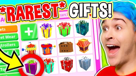 UNBOXING The 10 *RAREST* GIFTS In Adopt Me HISTORY!! Opening *EXPENSIVE* PRESENTS In Roblox ...