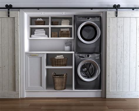 20+30+ Laundry Room Ideas Stackable Washer And Dryer – HOMYRACKS