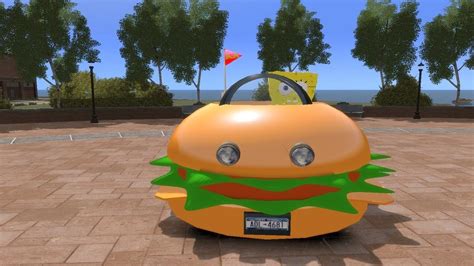 Spongebob Burger Car