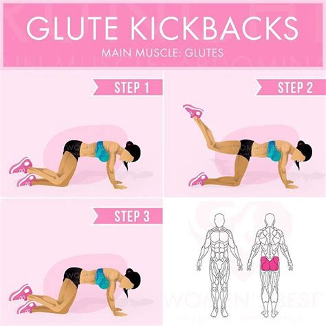 WOMEN'S BEST on Instagram: “- Double tab if you want more exercise explanations! - Glute ...