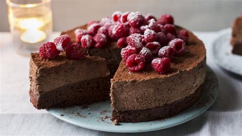 Celebration chocolate mousse cake recipe - BBC Food