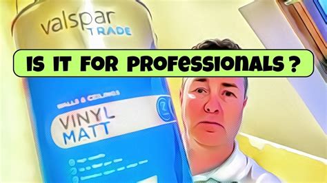 Discover the Power of Valspar Trade Vinyl Matt Paint for a Flawless Finish - YouTube