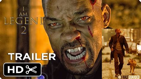 Reaction on I am legend 2 movie 2022 trailer, horror movie - YouTube