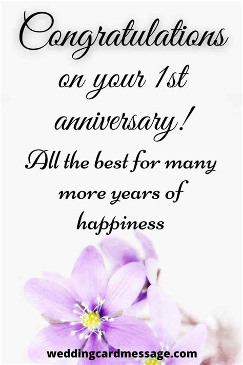 Happy 1st Wedding Anniversary Quotes