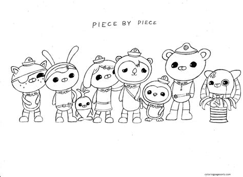 Printable Octonauts Coloring Pages