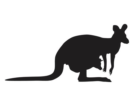 Animal - Kangaroo silhouette 22725808 PNG