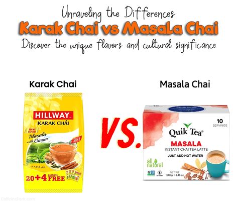 Karak Chai vs Masala Chai: Unraveling the Differences