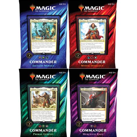 MTG Commander 2019 All Four Decks — Twenty Sided Store®