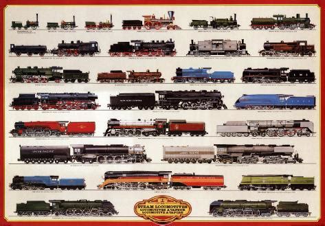 Train Steam Locomotives Posters - at AllPosters.com.au